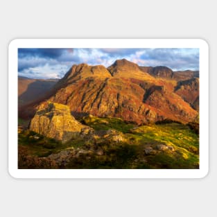 Langdale Pikes, Autumn Sticker